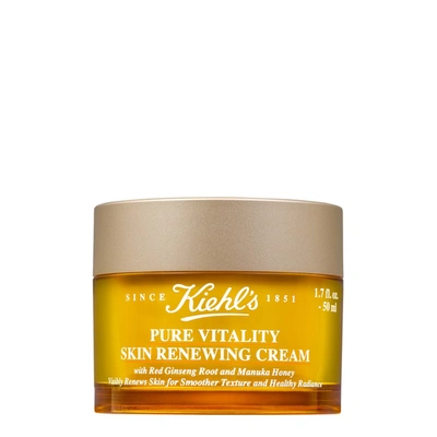 Shop Kiehl's Since 1851 Pure Vitality Skin Renewing Cream 50ml