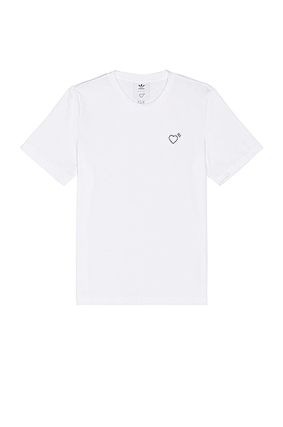Shop Adidas X Human Made 3 Pack Tee In White