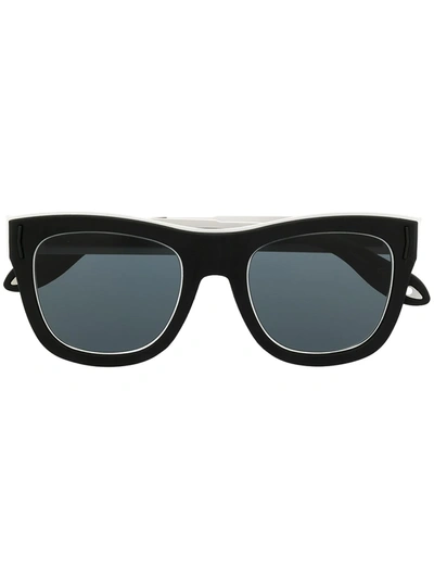 Shop Givenchy Cat-eye Logo Sunglasses In Black