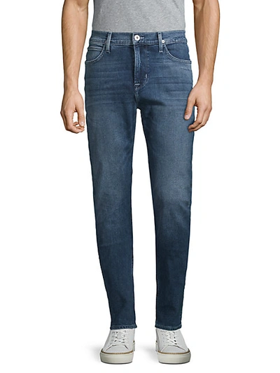 Shop Hudson Straight Skinny Jeans In Dark Ride