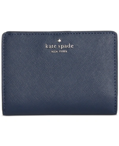 Shop Kate Spade New York Newbury Lane Cara Bifold Wallet In Nightcap