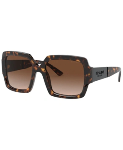Shop Prada Women's Sunglasses, 0pr 21xs In Havana/brown Gradient