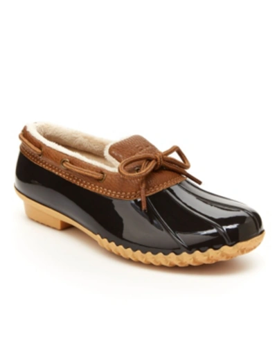 Shop Jbu Woodbury Women's Water-resistant Slip-on Shoes In Brown