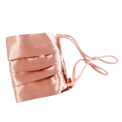 Shop Slip Reusable Face Covering (various Colors) In Rose Gold
