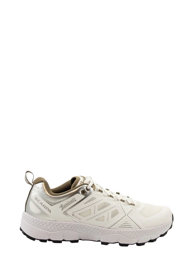 Herno X Scarpa Laminar Gore-tex Vibram Sneakers In White/grey