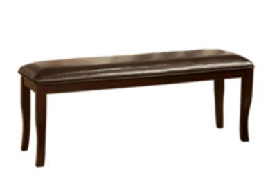 Shop Furniture Of America Arriane Dining Bench In Dark Brown