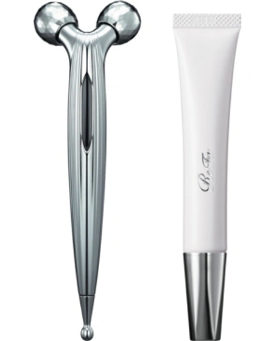 Shop Refa S-carat Ray Face Roller And Eye Veil Cream In Silver-tone