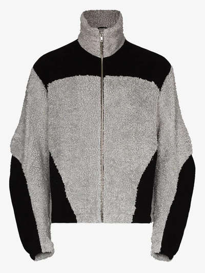 Shop Gmbh Kol Recycled Fleece Jacket In Black