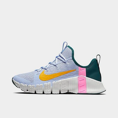 Shop Nike Women's Free Metcon 3 Training Shoes In Blue