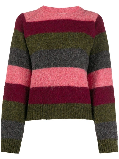 YMC YOU MUST CREATE BOLD-STRIPE SWEATER 