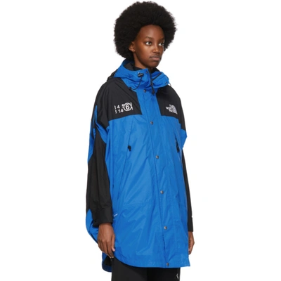 Shop Mm6 Maison Margiela Blue The North Face Edition Circle Jacket In 521 Lake