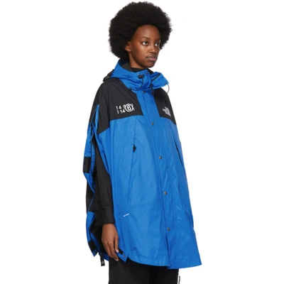 Shop Mm6 Maison Margiela Blue The North Face Edition Circle Jacket In 521 Lake