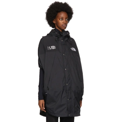 Shop Mm6 Maison Margiela Black The North Face Edition Circle Jacket In 900 Black