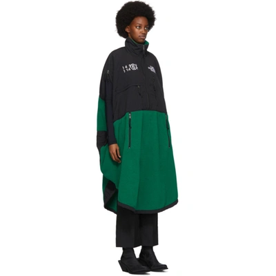 Shop Mm6 Maison Margiela Green The North Face Edition Fleece Circle Dress In 650 Evergre
