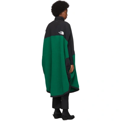 Shop Mm6 Maison Margiela Green The North Face Edition Fleece Circle Dress In 650 Evergre