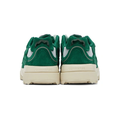 Shop Converse Green Golf Le Fleur Edition Gianno Sneakers In Evergreen/w