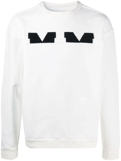 Shop Maison Margiela Mm Sweatshirt In White