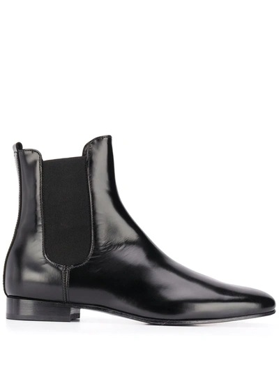 Shop Agl Attilio Giusti Leombruni Low-heel Chelsea Boots In Black