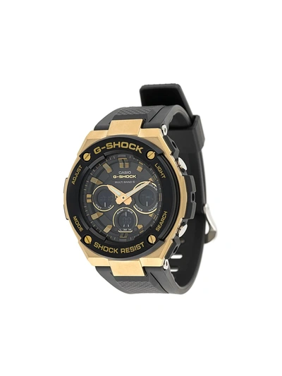 Shop G-shock Gst-w300-1aer 50mm In Black