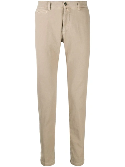 BRIGLIA 1949 STRAIGHT-LEG COTTON TROUSERS 