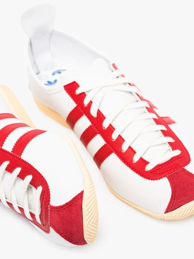 Shop Adidas Originals White Japan Low Top Sneakers