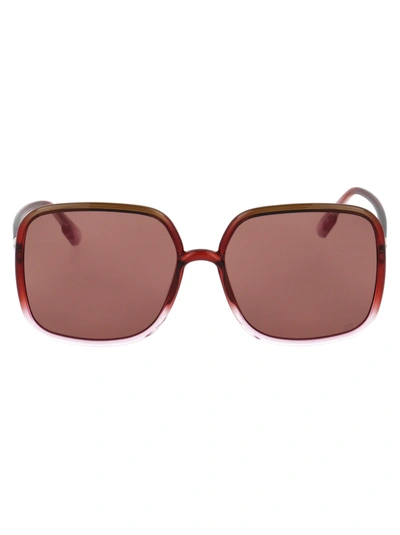 Shop Dior Sostellaire1 Sunglasses In 59izk Brwshdpink