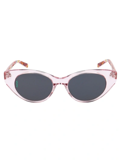 Shop Missoni Mmi 0004/s Sunglasses In 35jir Pink
