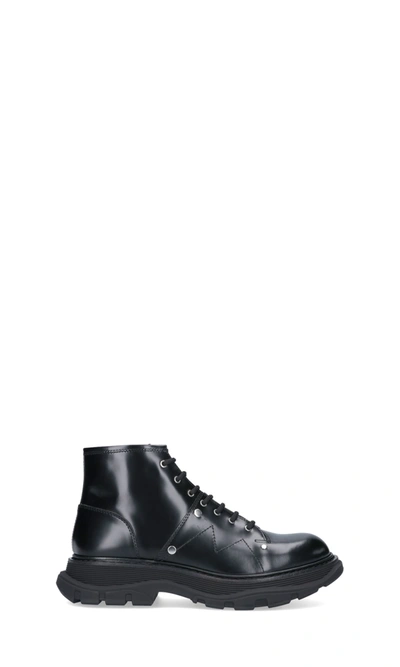 Shop Alexander Mcqueen Boots In Black