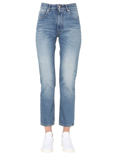 Shop Ami Alexandre Mattiussi Classic Fit Jeans In Blu