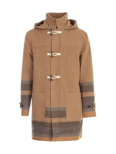 Shop Ps By Paul Smith Duffle Coat In Camel