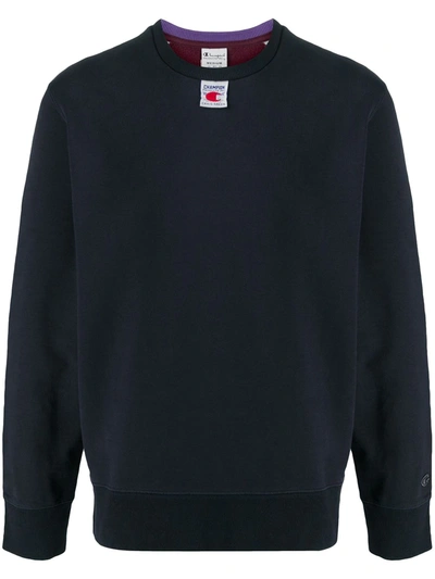 Shop Craig Green Rear Detail Sweatshirt In Blue