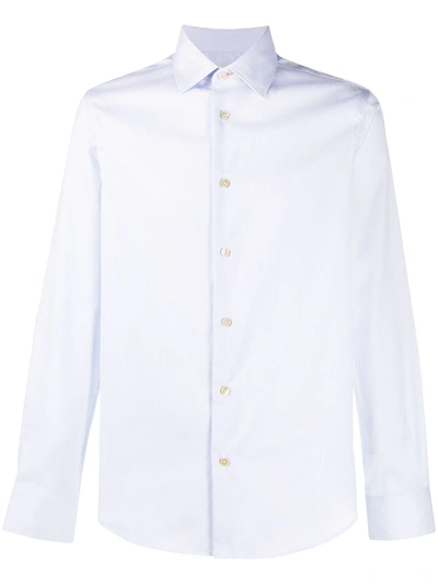 Shop Paul Smith Button-down Shirt In Blue