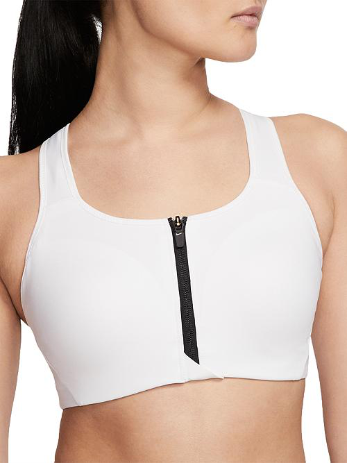 nike shape zip bra