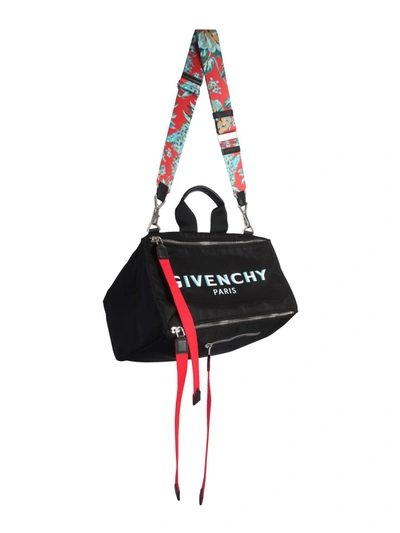 Shop Givenchy Large Pandora Bag In Black