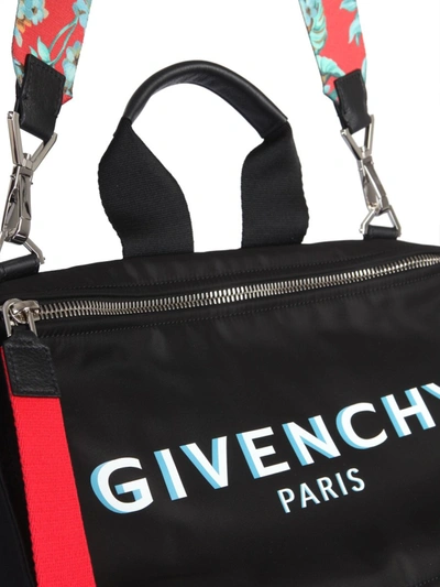 Shop Givenchy Large Pandora Bag In Black