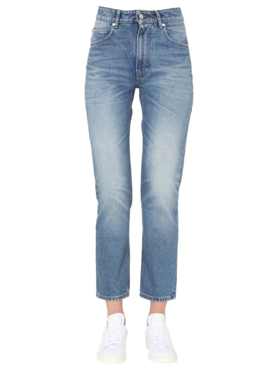 Shop Ami Alexandre Mattiussi Classic Fit Jeans In Blue