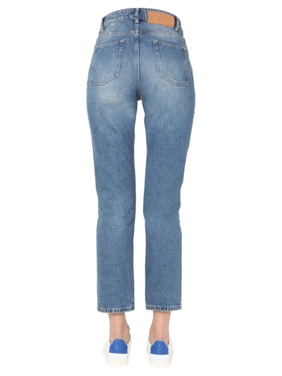 Shop Ami Alexandre Mattiussi Classic Fit Jeans In Blue