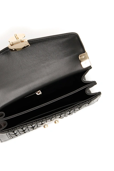 Shop Miu Miu Medium Miu Confidential Shoulder Bag In Nero