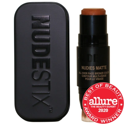 Nudestix Nudies Matte Cream Bronzer Terracotta Tan 0.25 oz/ 7 G In Terracotta Tan
