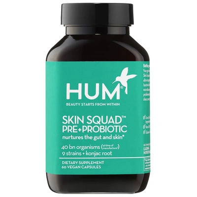 Shop Hum Nutrition Skin Squad™ Pre + Probiotic Supplement For Acne-prone Skin 60 Vegan Capsules