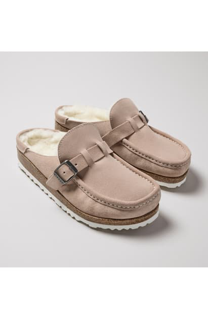 buckley shearling mule