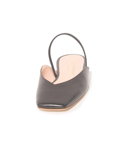 Shop Rupert Sanderson Ios Flat Slingback In Black