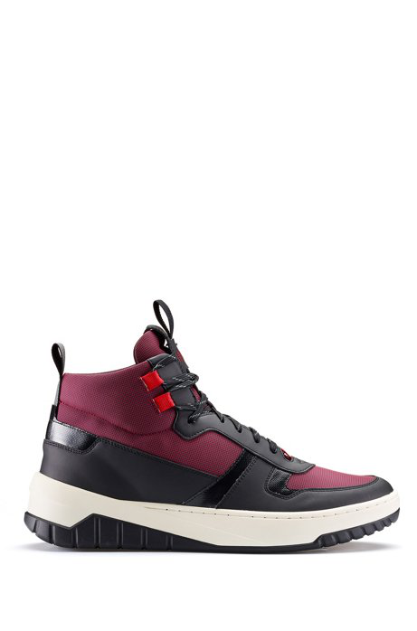 boss high top trainers