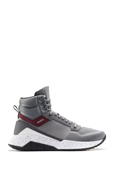 hugo boss high top trainers