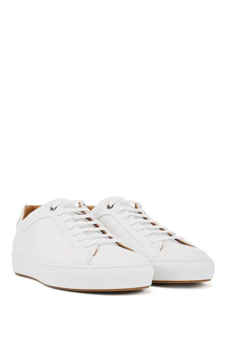 hugo boss mirage tennis leather sneaker