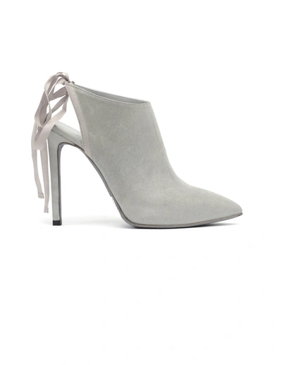 Shop A.f.vandevorst Grey Suede Ankle Boots