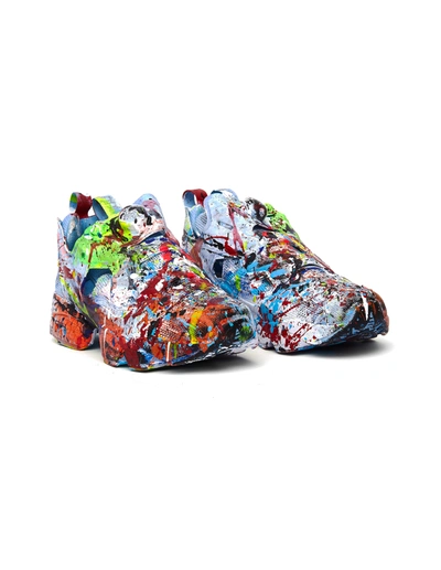 Shop Vetements Reebok The Masterpiece Sneakers In Multicolor
