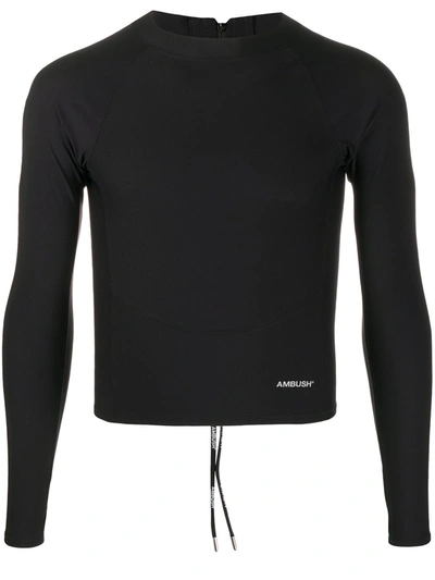Shop Ambush Turtle-neck Sweater In Black