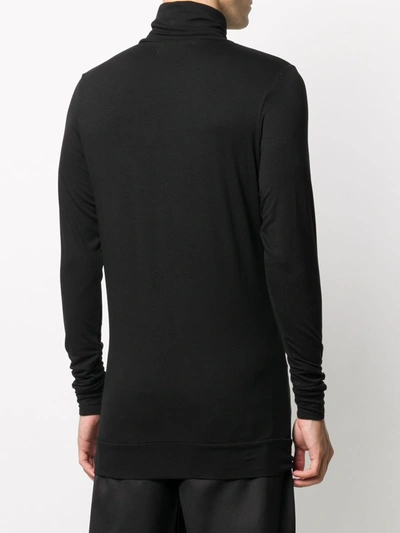 Shop Ambush Turtle-neck Sweater In Black