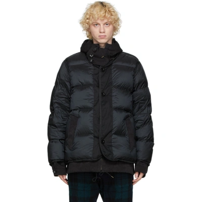 Shop Sacai Black Ten C Edition Down Jacket In Black 001